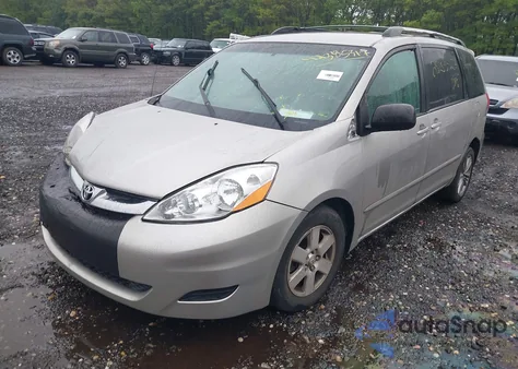 2008 Toyota Sienna Le из США, поврежденный, VIN 5TDZK23C08S142196